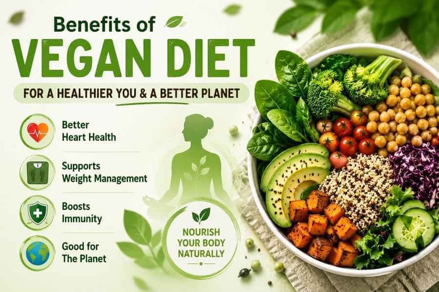 Benefit of Vegan Diet in Hindi | वेगन डाइट से क्या फायदा होता है ?