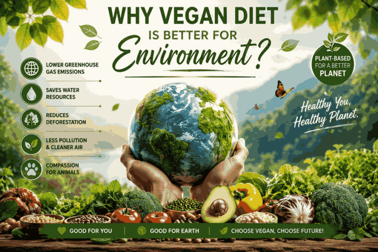 Vegan Diet पर्यावरण के लिए क्यों बेहतर है - पौधों पर आधारित भोजन और पृथ्वी की सुरक्षा