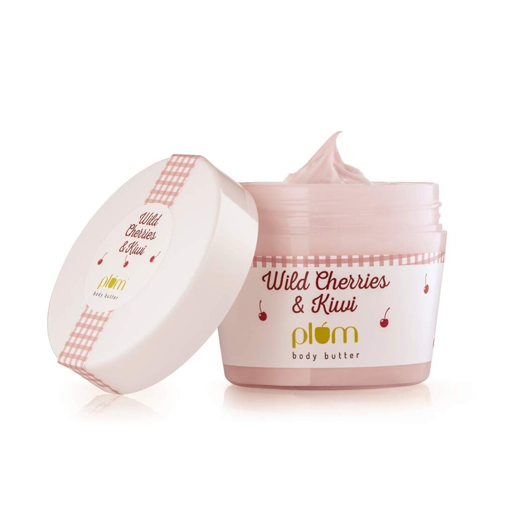 Plum Wild Cherries and Kiwi Body Butter for Normal Skin, 200 g