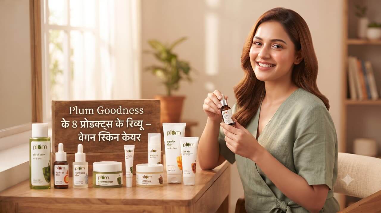 Plum Goodness Products Review in Hindi | 8 Best Vegan Skin Care Products