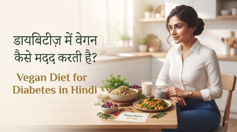 Vegan Diet for Diabetes in Hindi | डायबिटीज़ में वेगन डाइट कैसे मदद करती है?