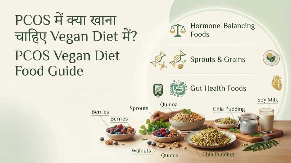 PCOS में क्या खाना चाहिए Vegan Diet में?